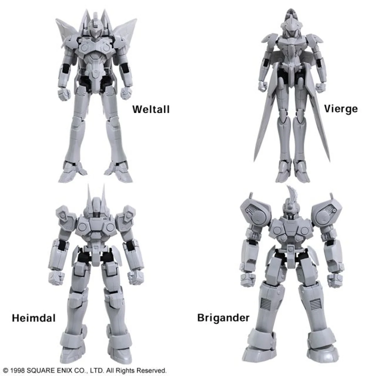 Xenogears Structure Arts 1/144 Scale Plastic Model Kit Series Vol.1 Pre-Order Downpayment - Image 2