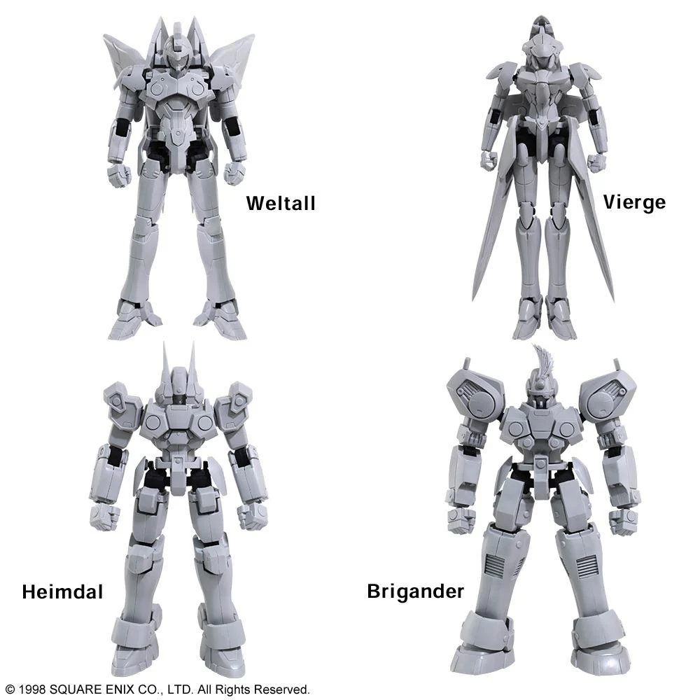 Xenogears Structure Arts 1/144 Scale Plastic Model Kit Series Vol.1 - Image 3