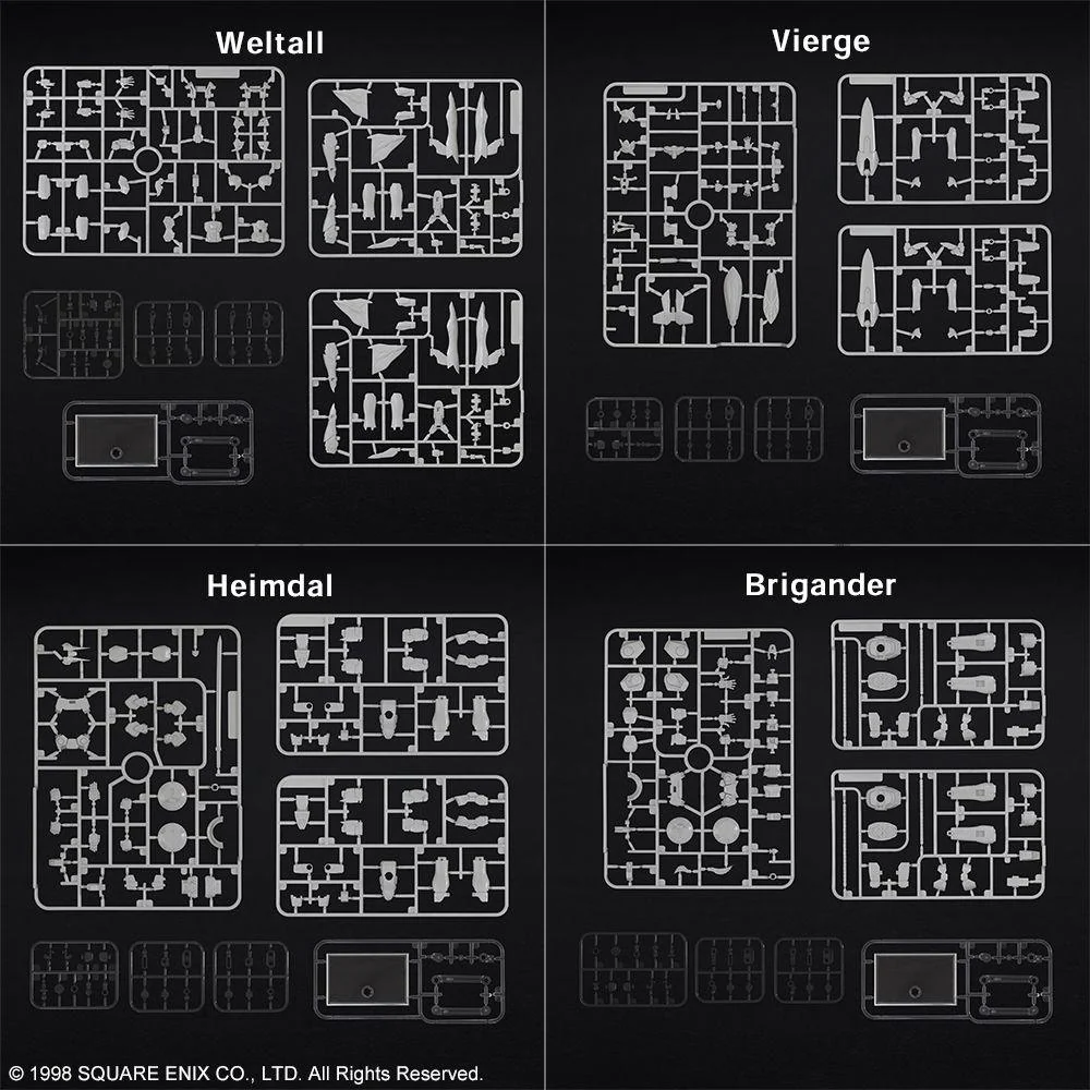 Xenogears Structure Arts 1/144 Scale Plastic Model Kit Series Vol.1 - Image 4
