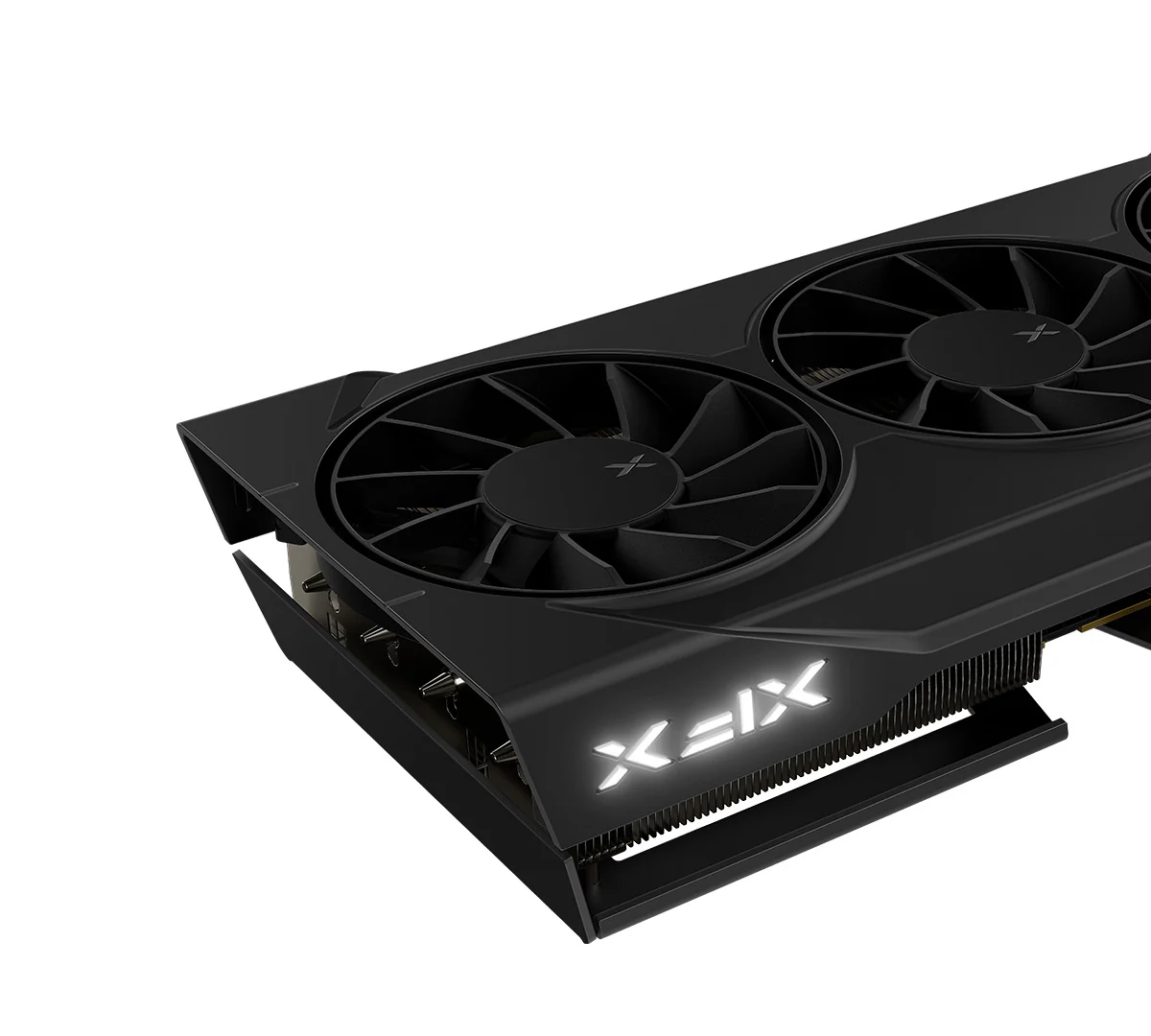XFX Swift AMD Radeon RX 9060 XT OC Triple Fan Gaming Ed. 16GB GDDR6 Graphics Card (Black) (RX-96TS316B7) - Image 6