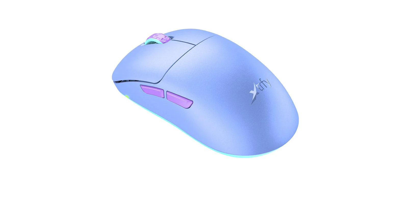 Cherry Xtrfy M8 Wireless Ultra Light Gaming Mouse (Frosty Purple) - Image 5