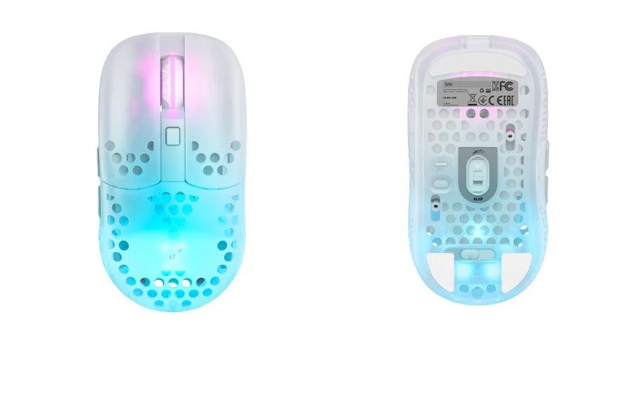 Cherry Xtrfy MZ1 RGB Ultra-Light Wireless Gaming Mouse (White) - Image 3