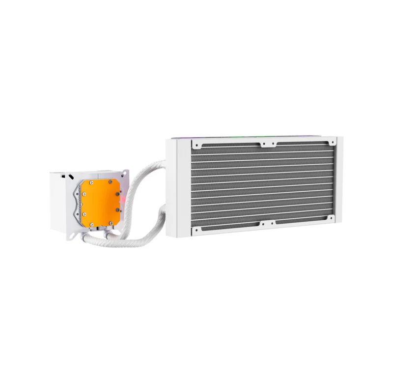XYZ HydroTemp 240 ARGB Liquid Cooler with Temperature Display (Black, White) - Image 17