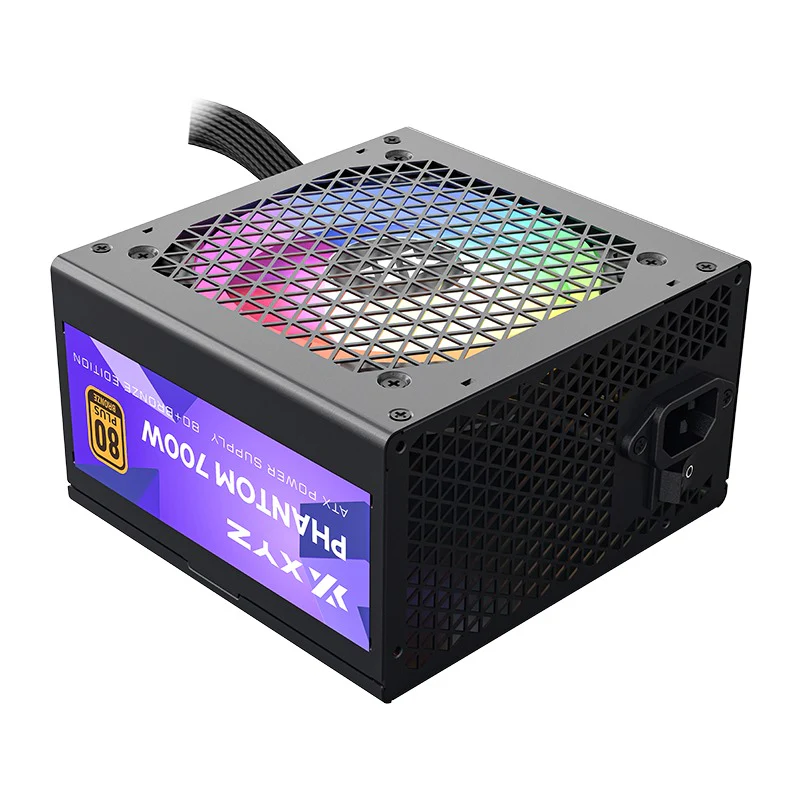 XYZ Phantom 700W ARGB ATX Power Supply 80+ Bronze Edition (Black) (X-PS-PHANTOM-PBR700) (XYZ-SA-869) - Image 10