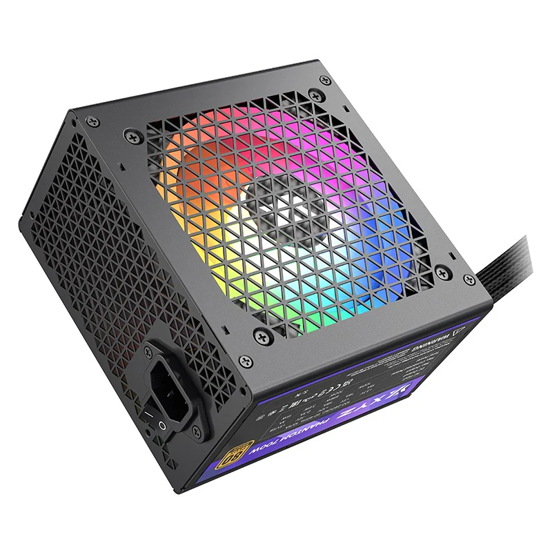 XYZ Phantom 700W ARGB ATX Power Supply 80+ Bronze Edition (Black) (X-PS-PHANTOM-PBR700) (XYZ-SA-869) - Image 4