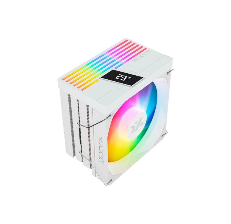 XYZ Thermax 6 Pulsar ARGB Performance Air Cooler (Black, White) - Image 11