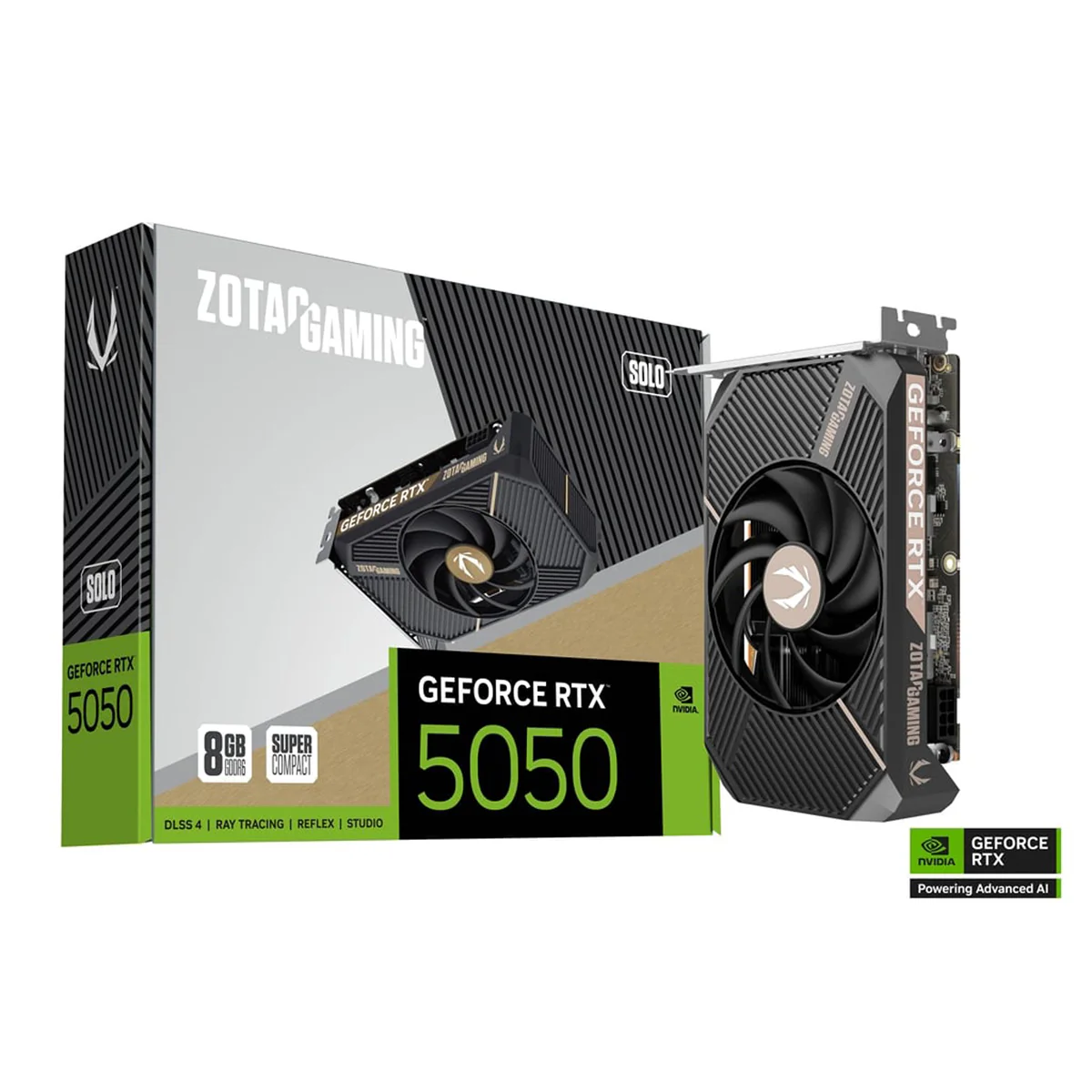 Zotac Gaming GeForce RTX 5050 8GB Solo GDDR6 Graphics Card (ZT-B50500G-10L) - Image 10