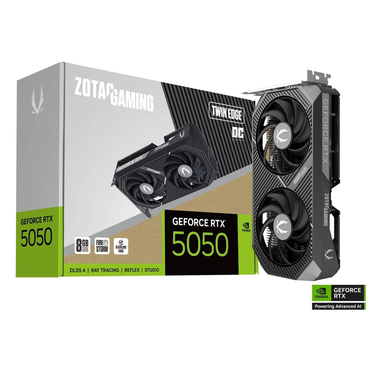 Zotac Gaming GeForce RTX 5050 8GB Twin Edge OC GDDR6 Graphics Card (ZT-B50500H-10M) - Image 8