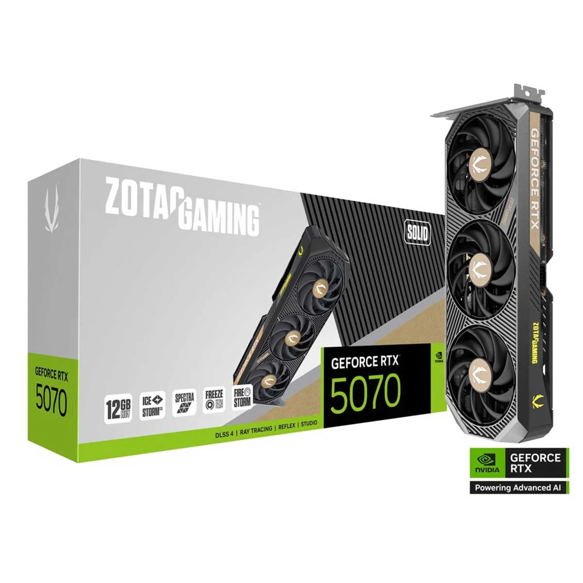 Zotac Gaming GeForce RTX 5070 Solid 12GB GDDR7 Graphics Card (ZT-B50700D-10P) - Image 7